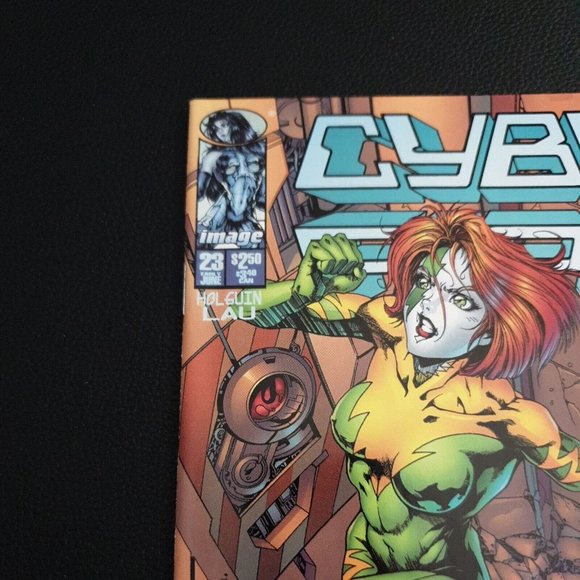 Image Comics Cyber Force #23 June 1996 Book Collector Silvestri Holguin Lau - Picture 2 of 10